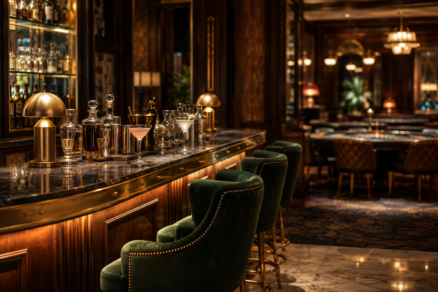 Bar bij de casinozaal